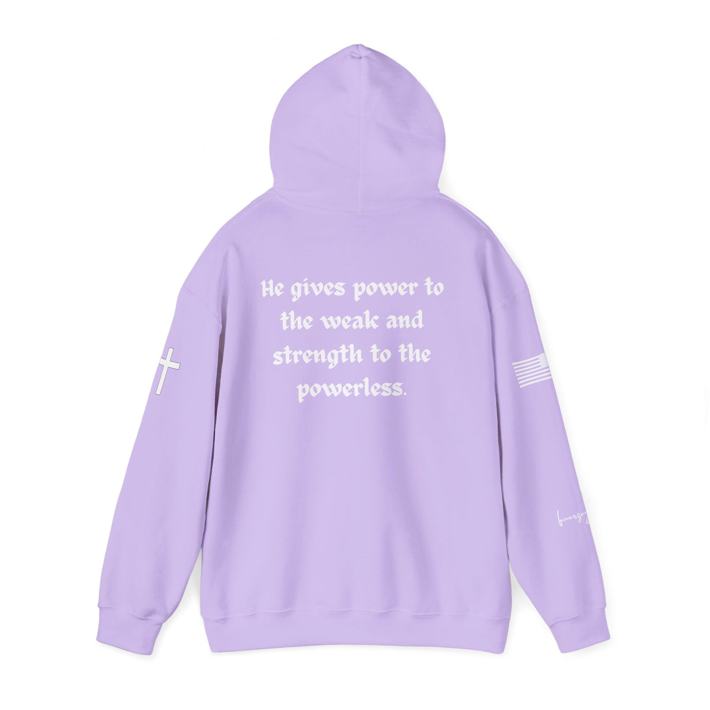 Isaiah 40:29, Unisex Heavy Blend Sweatshirt