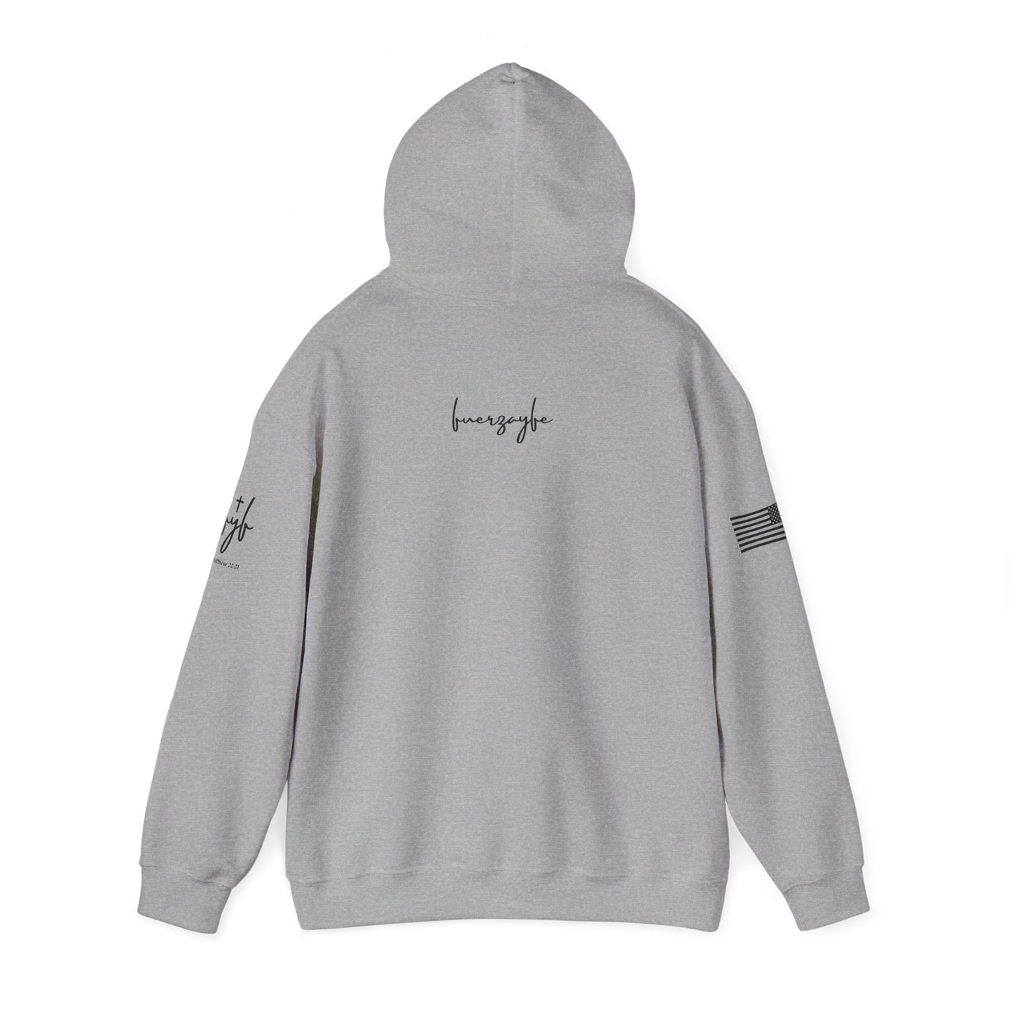 FYF, Cross, Isaiah 40:29, Hoodie, Unisex Heavy Blend Sweatshirt