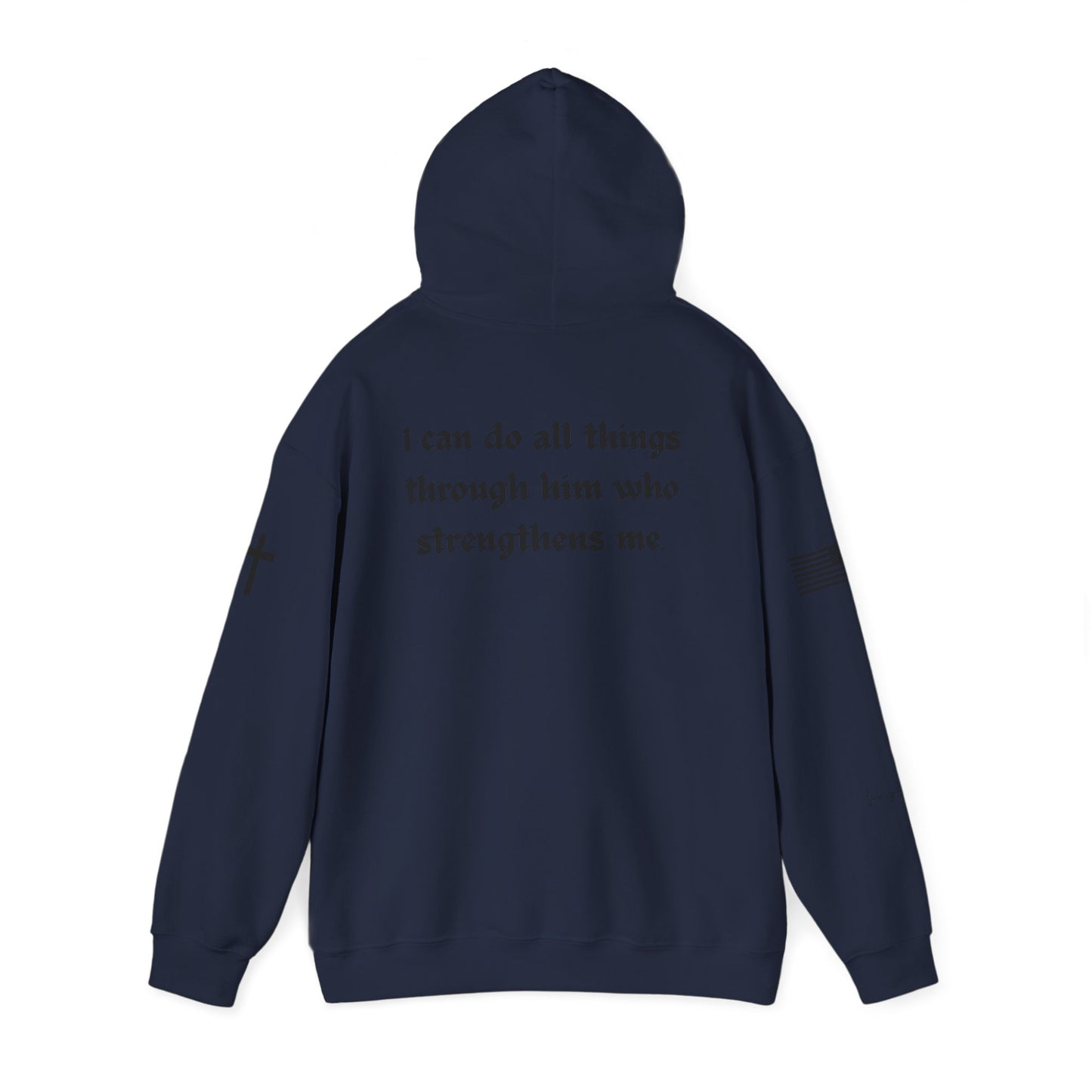 Philippians 4:13, Unisex Heavy Blend Sweatshirt