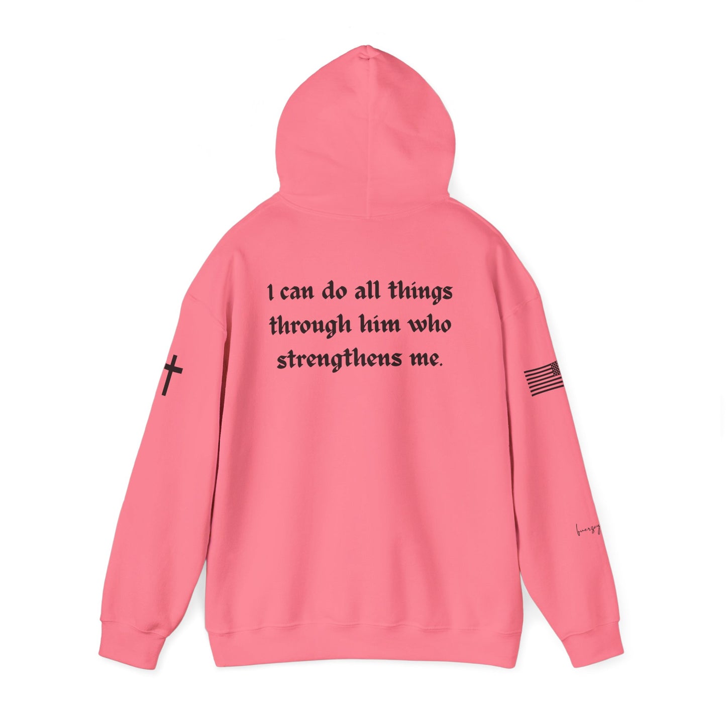 Philippians 4:13, Unisex Heavy Blend Sweatshirt