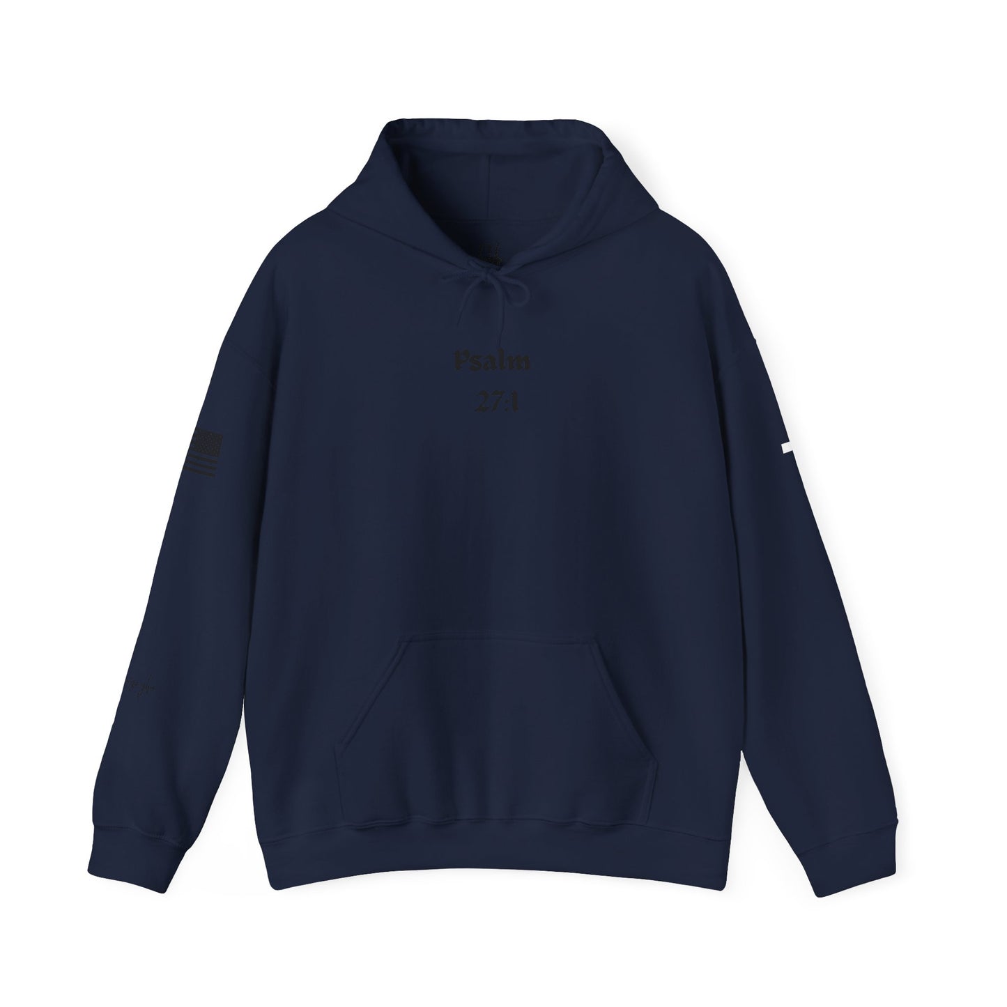 Psalm 27:1, Hoodie, Unisex Heavy Blend Sweatshirt