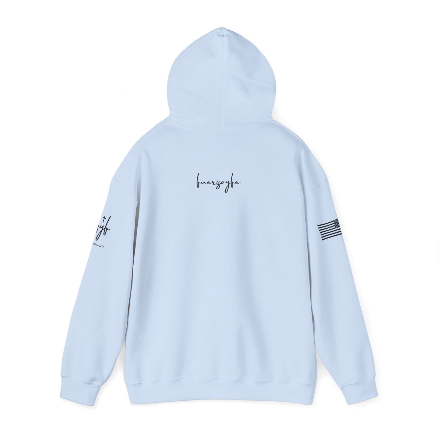 FYF, Cross, Isaiah 40:29, Hoodie, Unisex Heavy Blend Sweatshirt