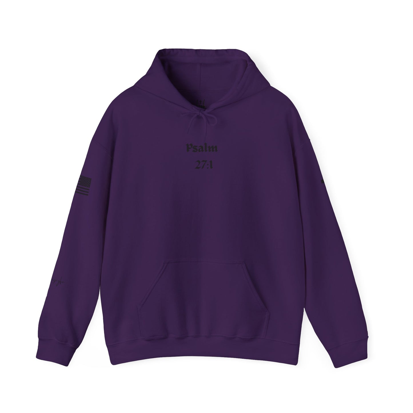 Psalm 27:1, Unisex Heavy Blend Sweatshirt