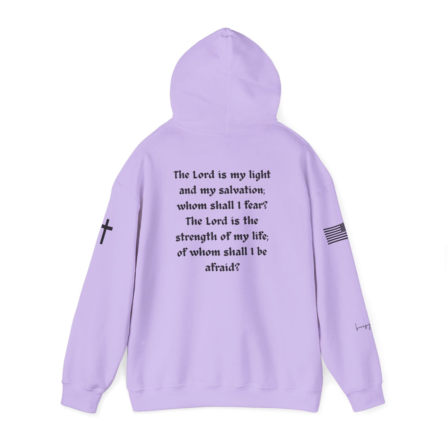 Psalm 27:1, Unisex Heavy Blend Sweatshirt