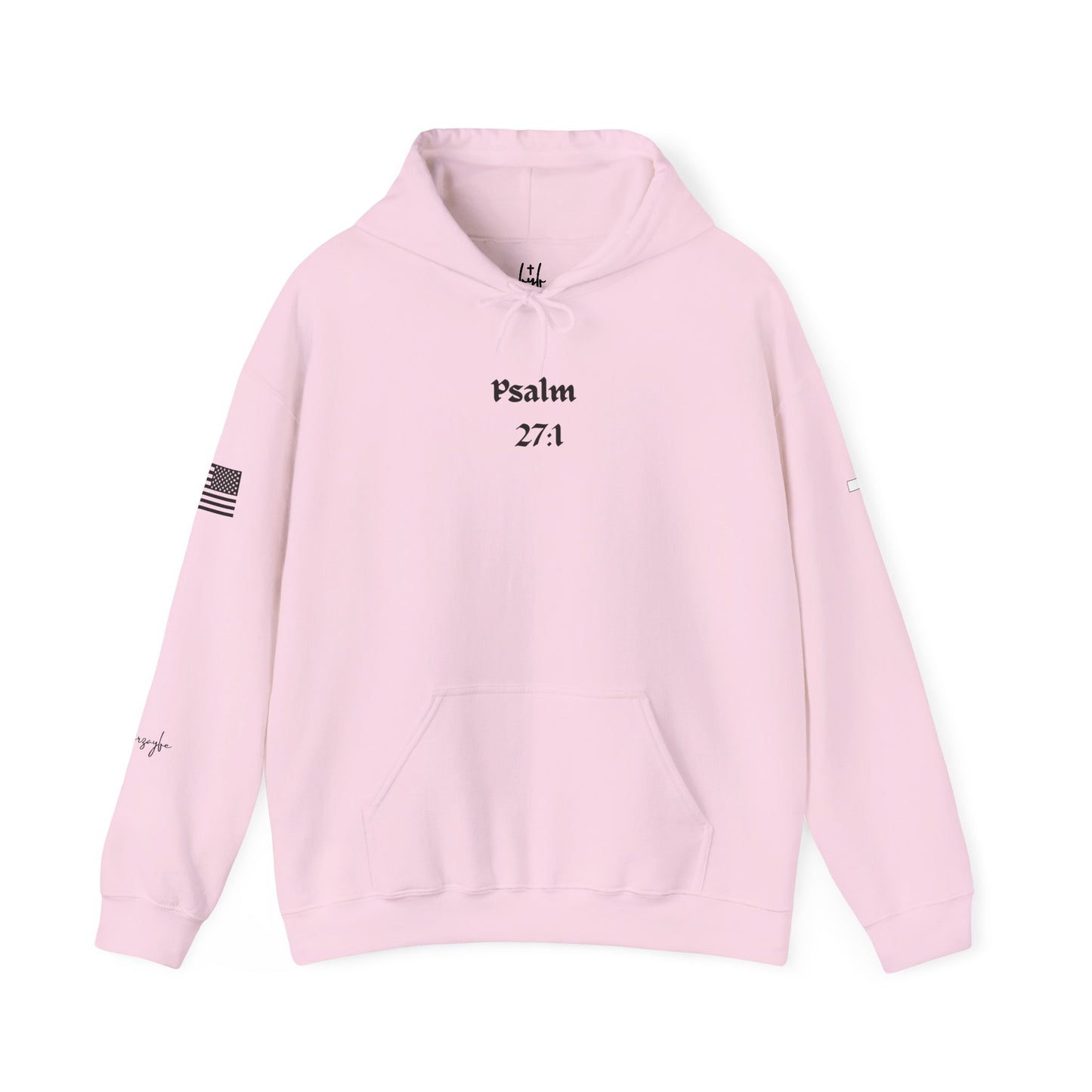 Psalm 27:1, Hoodie, Unisex Heavy Blend Sweatshirt