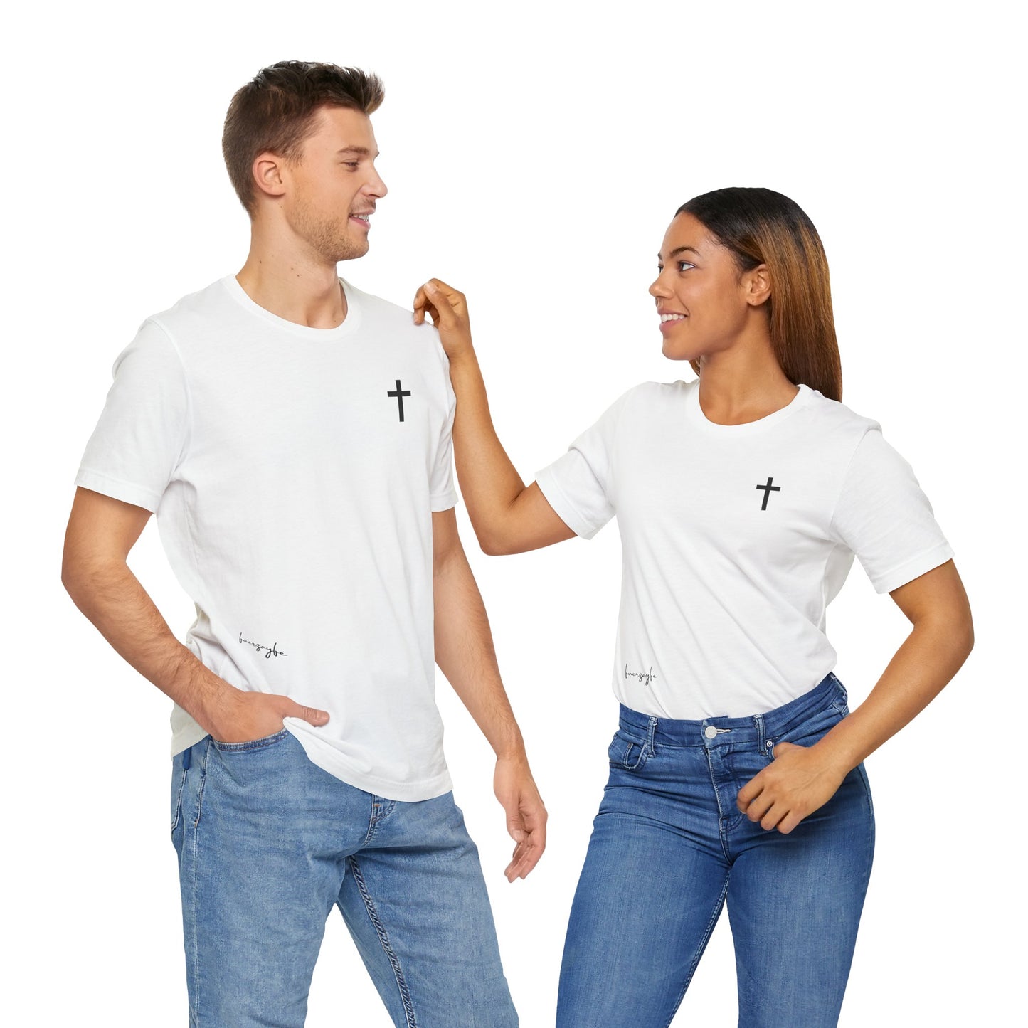 Small Cross, Faith and Freedom T-Shirt