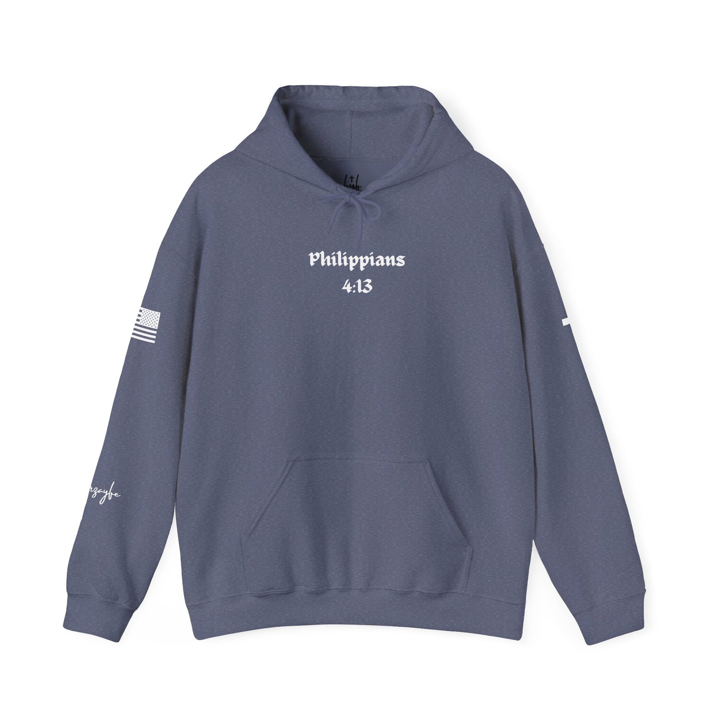Philippians 4:13, Unisex Heavy Blend Sweatshirt