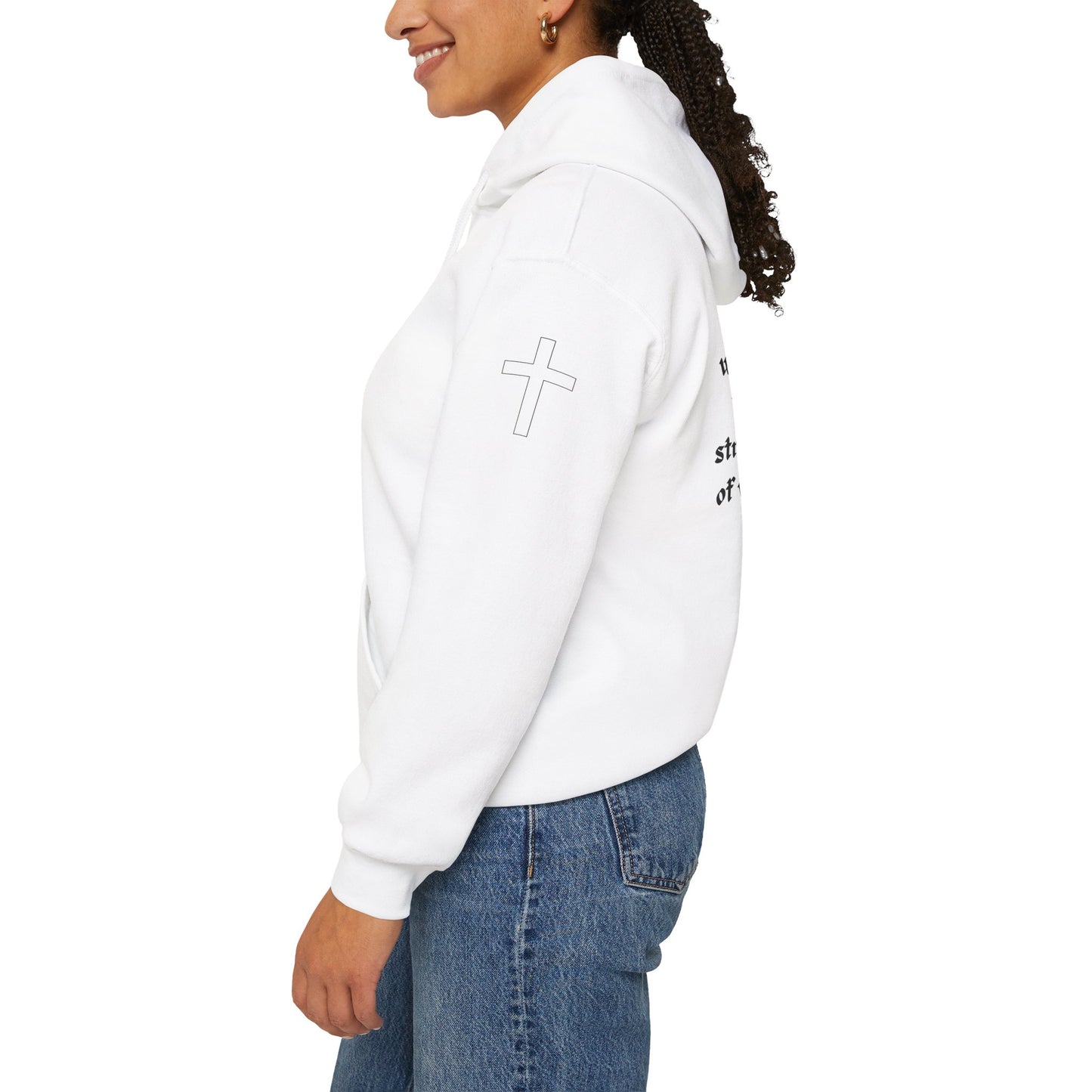 Psalm 27:1, Hoodie, Unisex Heavy Blend Sweatshirt