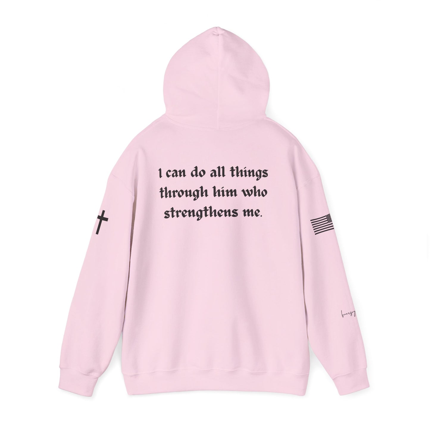 Philippians 4:13, Unisex Heavy Blend Sweatshirt