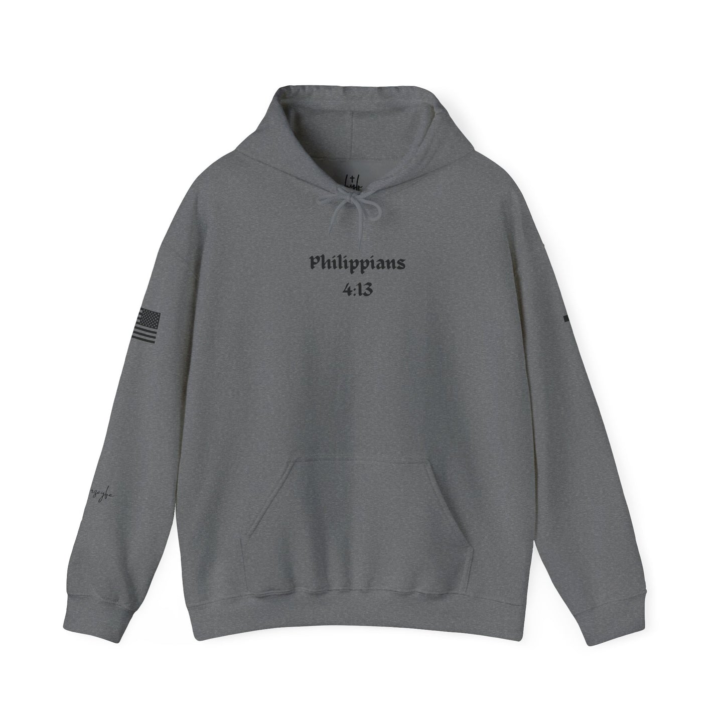 Philippians 4:13, Unisex Heavy Blend Sweatshirt