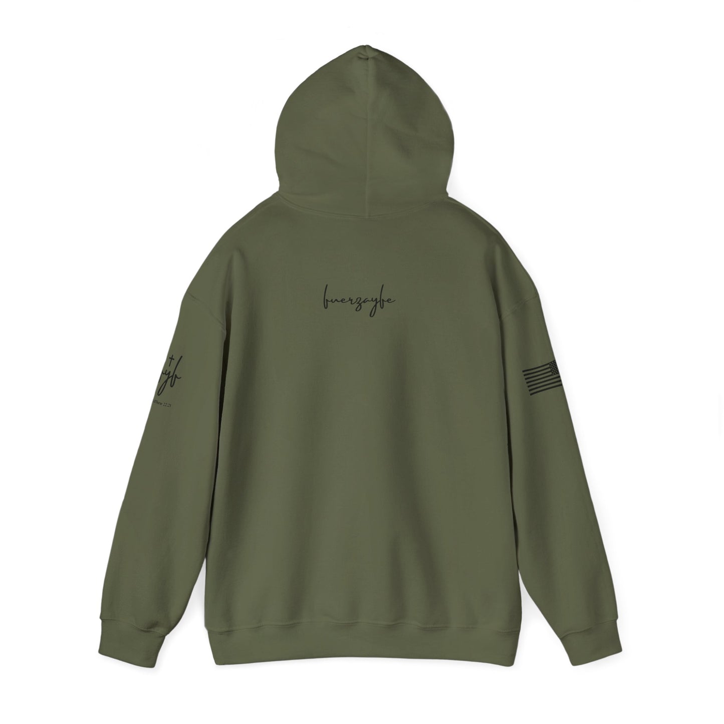FYF, Cross, Isaiah 40:29, Hoodie, Unisex Heavy Blend Sweatshirt
