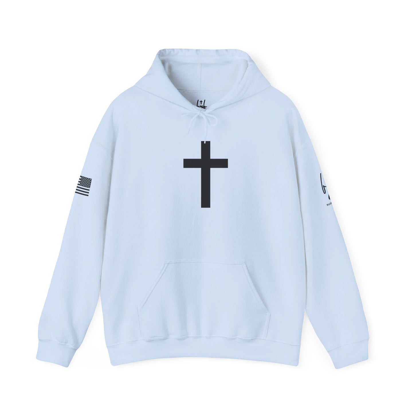 FYF, Cross, Isaiah 40:29, Hoodie, Unisex Heavy Blend Sweatshirt
