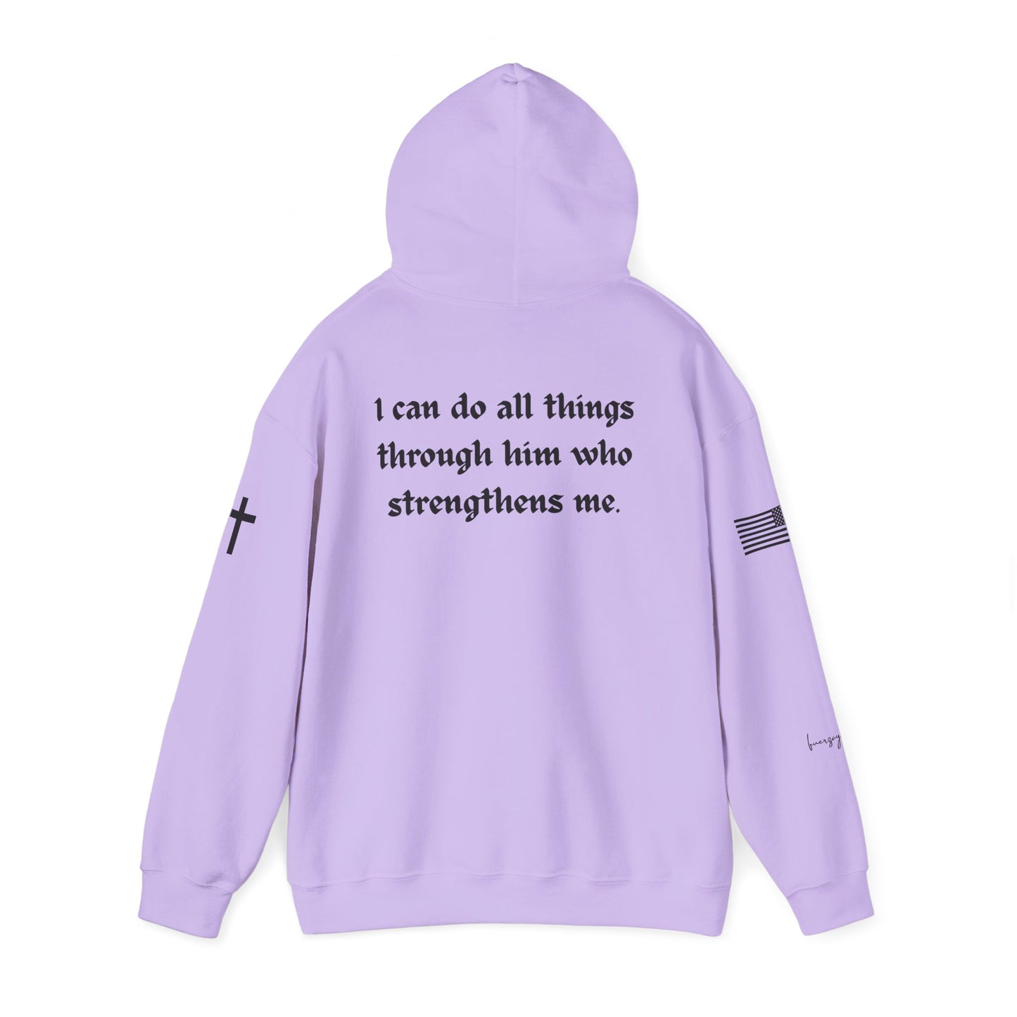 Philippians 4:13, Unisex Heavy Blend Sweatshirt