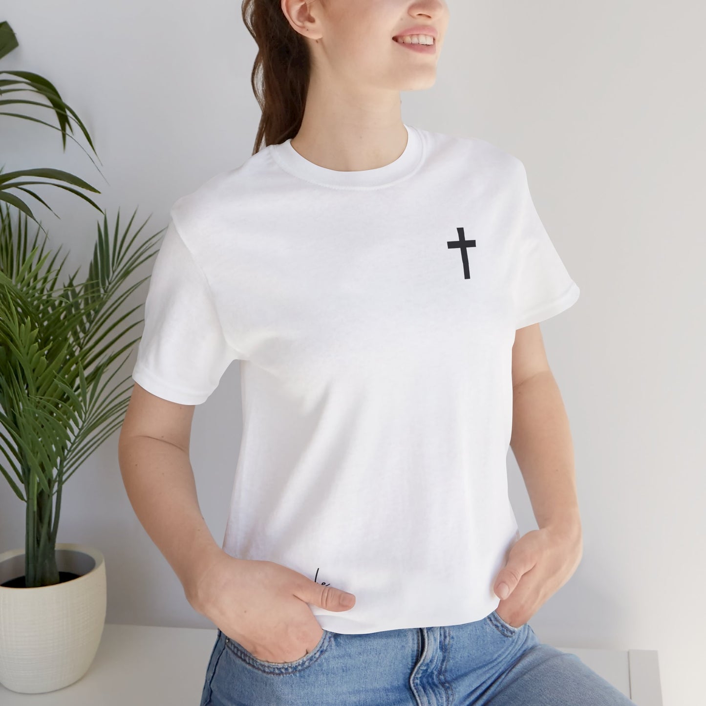 Small Cross, Faith and Freedom T-Shirt