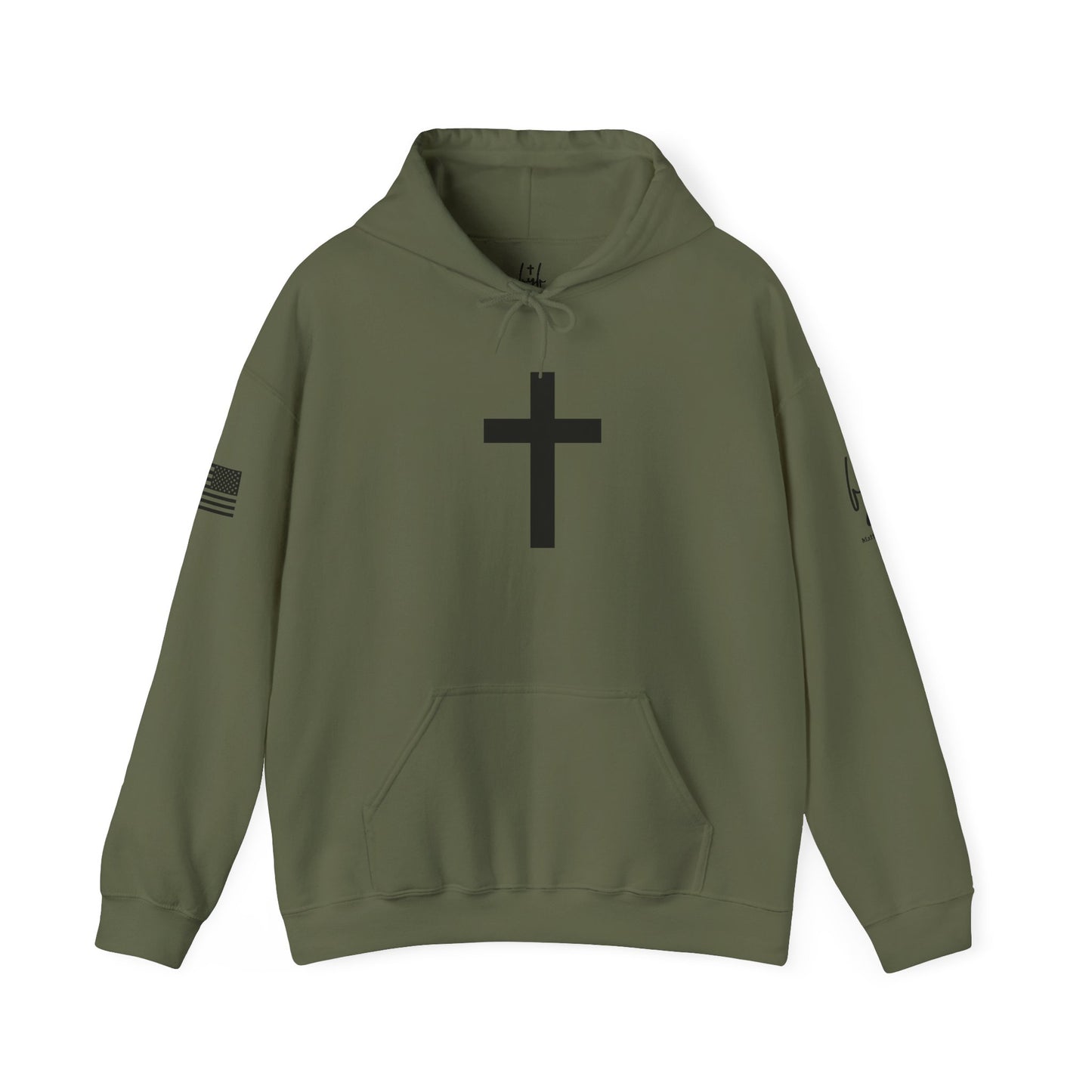 FYF, Cross, Isaiah 40:29, Hoodie, Unisex Heavy Blend Sweatshirt