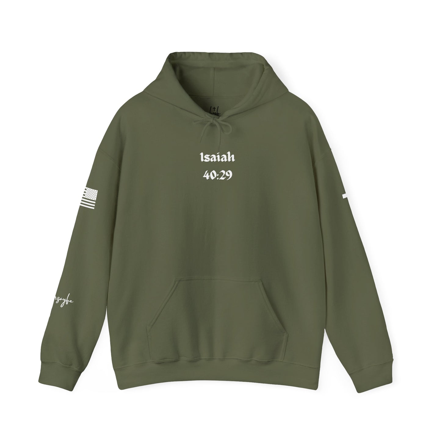 Isaiah 40:29, Unisex Heavy Blend Sweatshirt