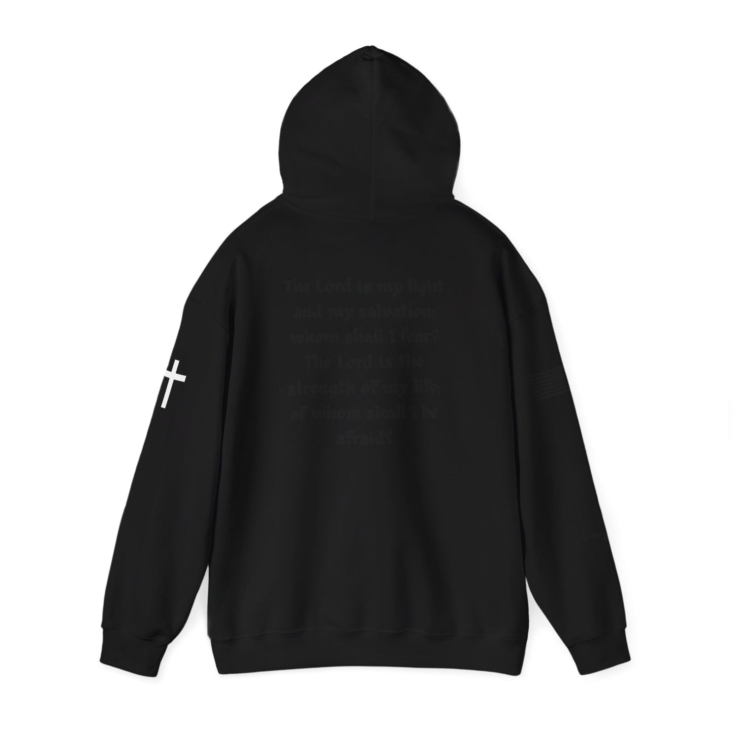 Psalm 27:1, Hoodie, Unisex Heavy Blend Sweatshirt
