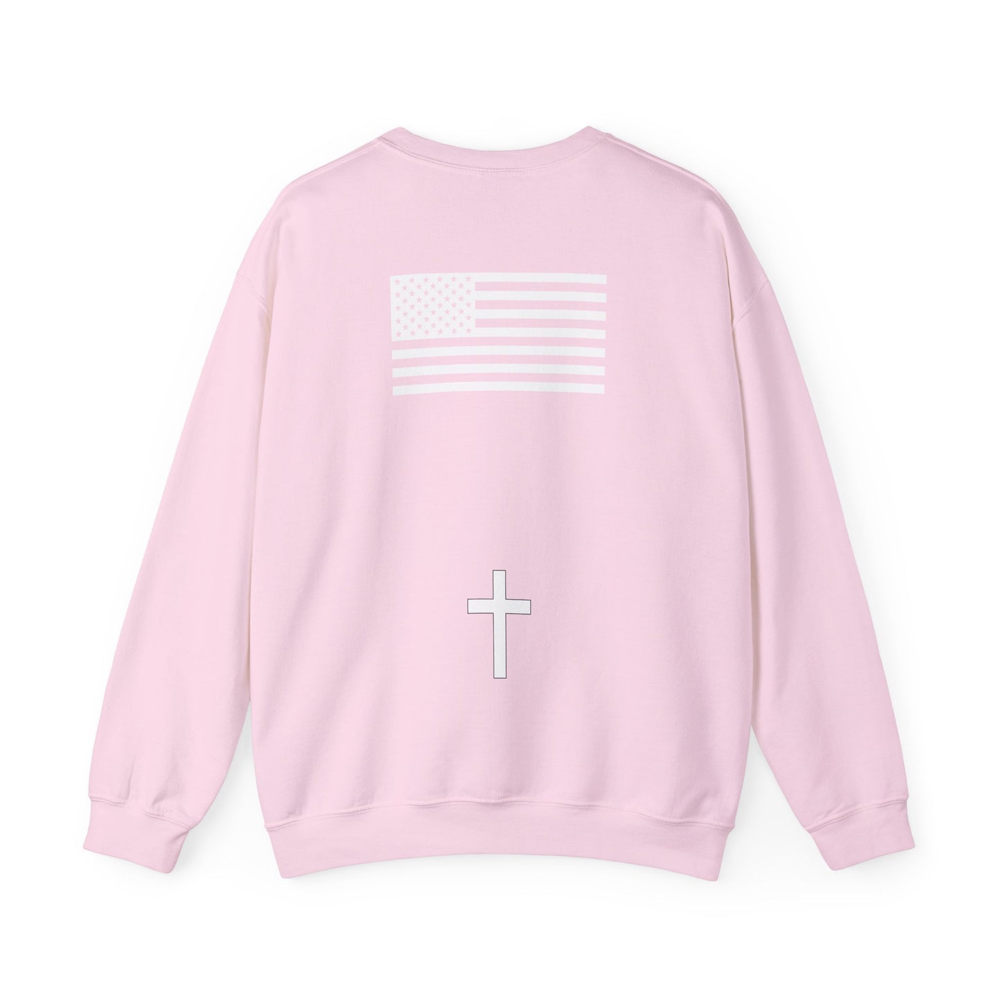 fuerzayfe, Faith and Freedom, Crewneck Sweatshirt