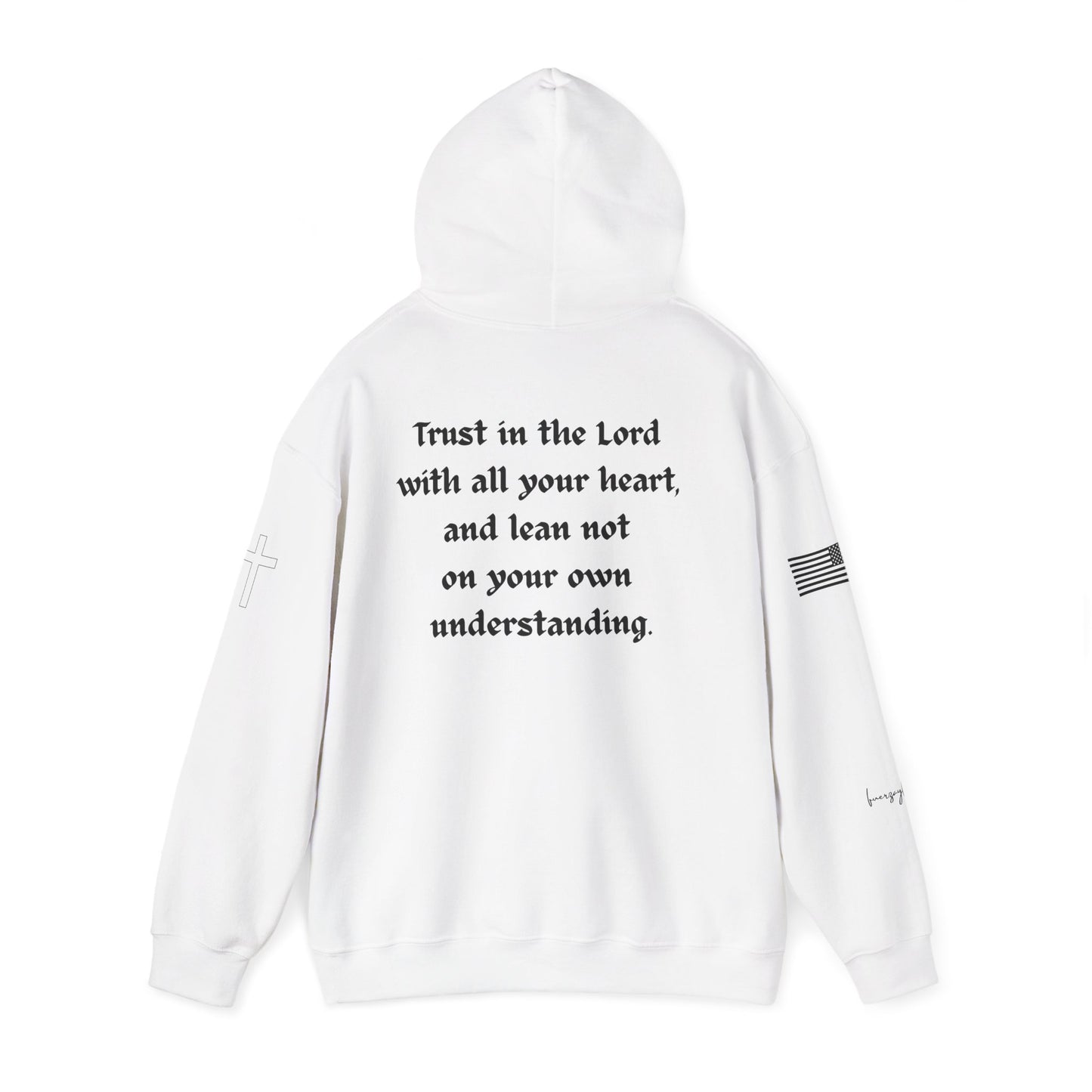 Proverbs 3:5-6, Unisex Heavy Blend Sweatshirt