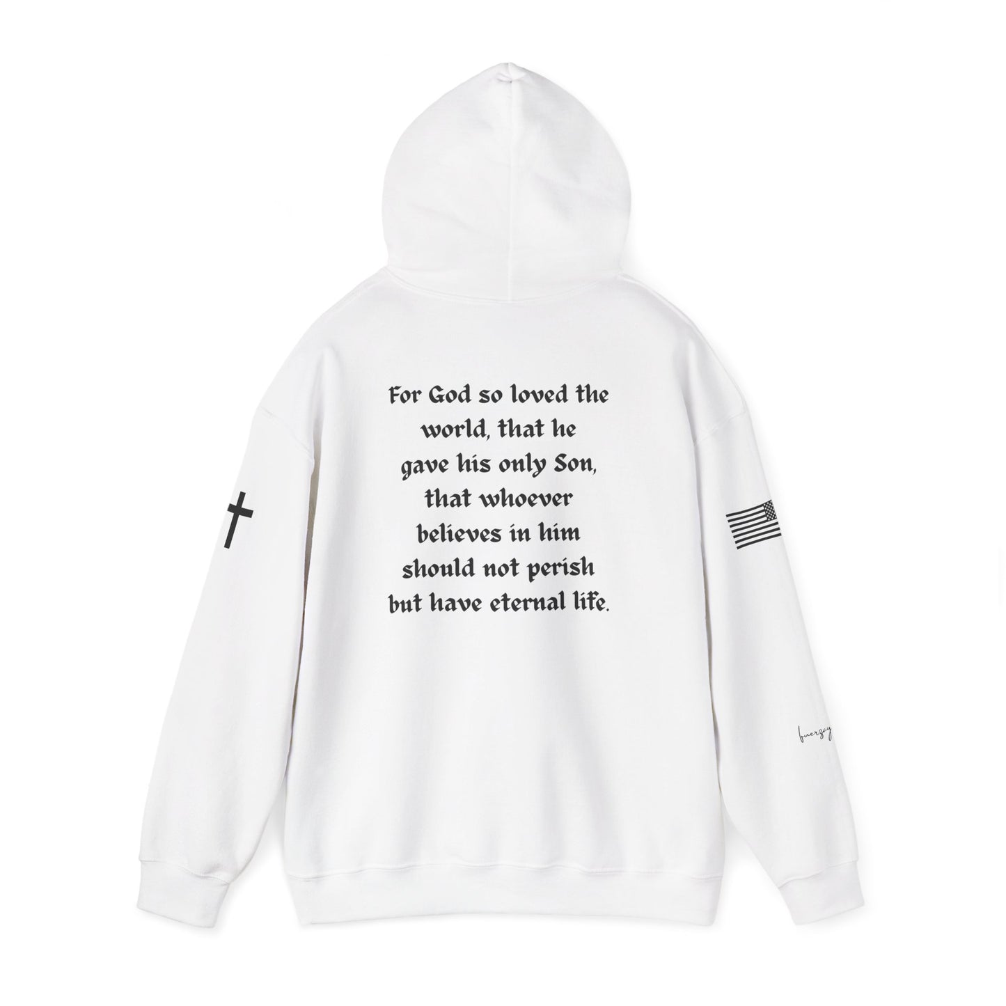 John 3:16, Unisex Heavy Blend Sweatshirt