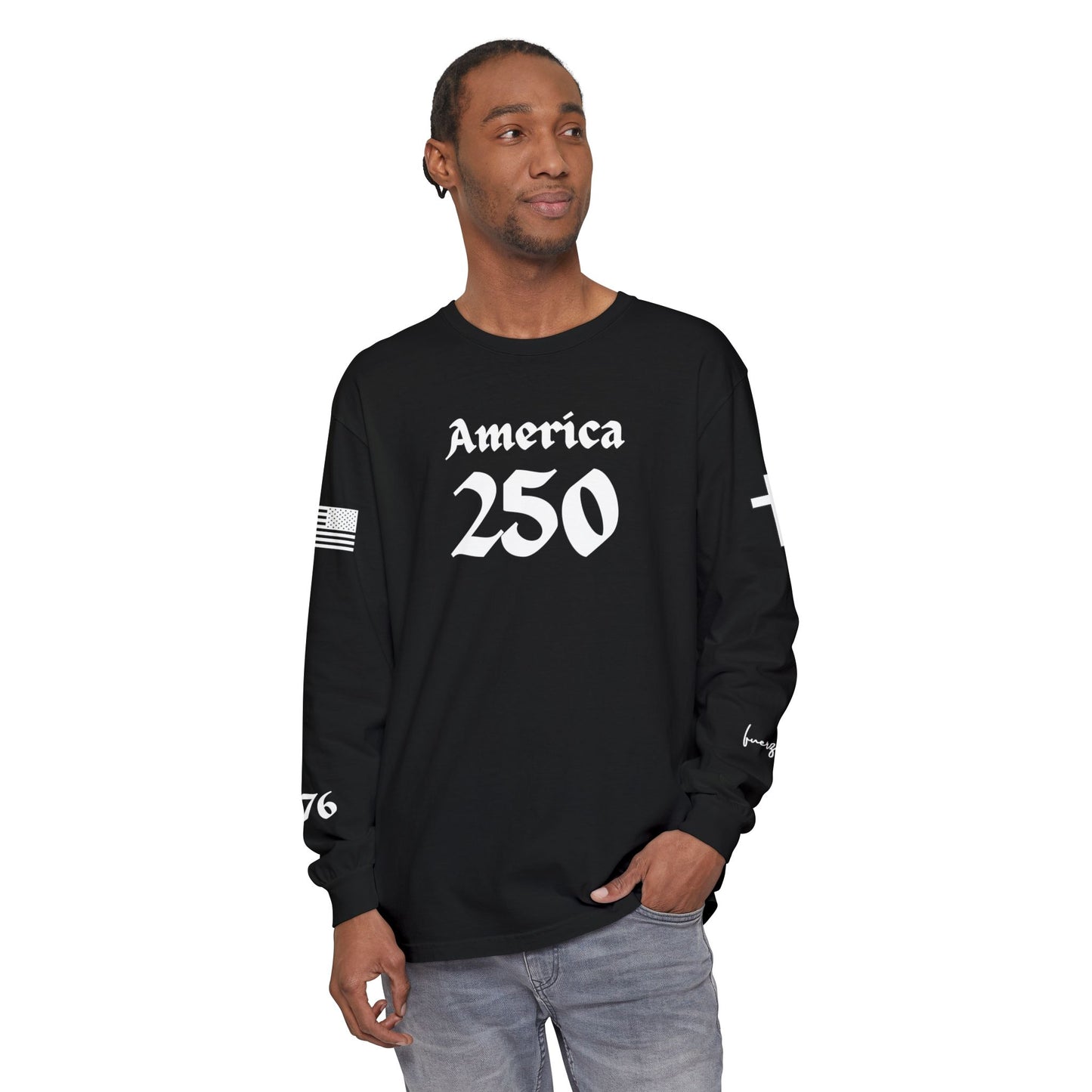 Long Sleeve U.S.A 250 Faith and Freedom