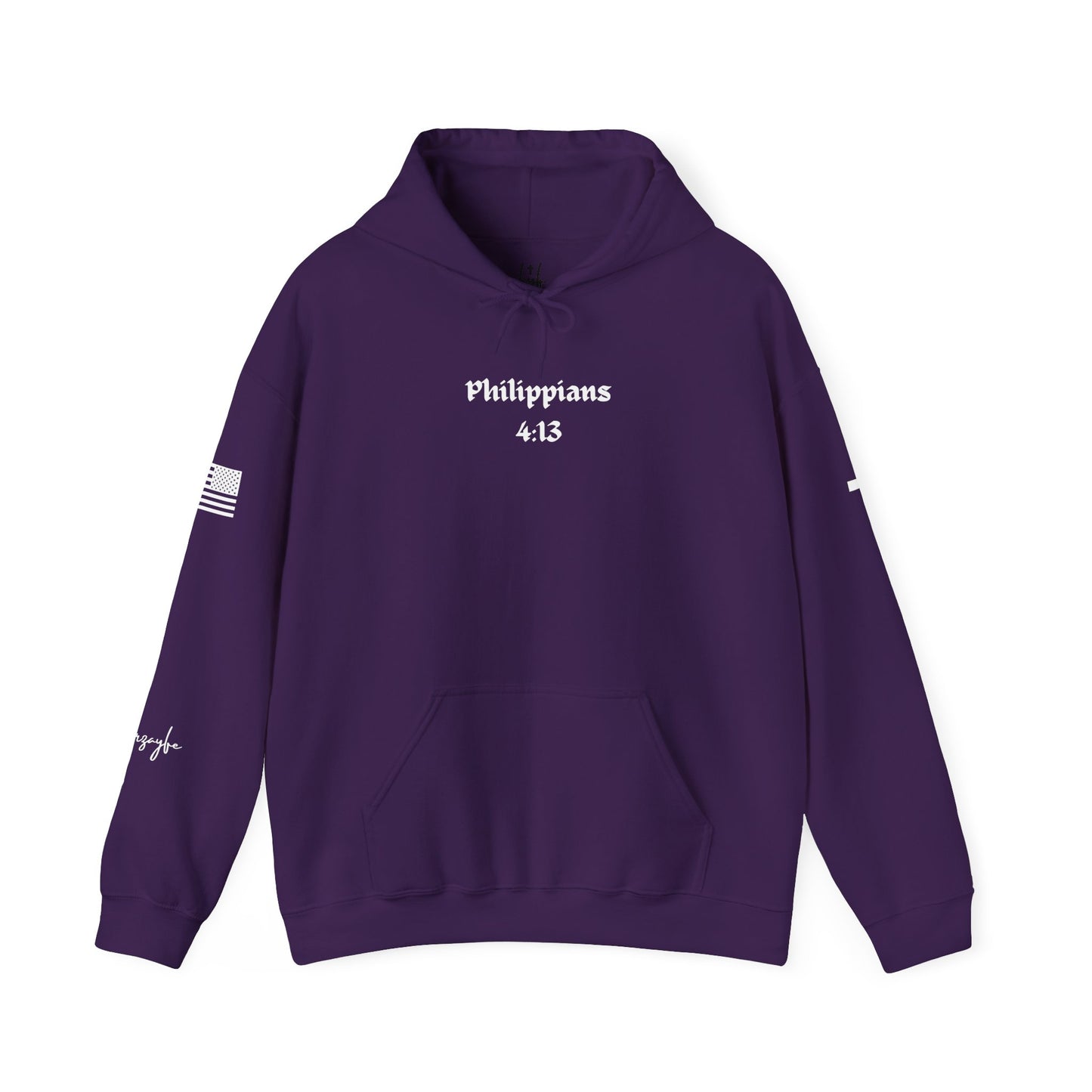 Philippians 4:13, Unisex Heavy Blend Sweatshirt