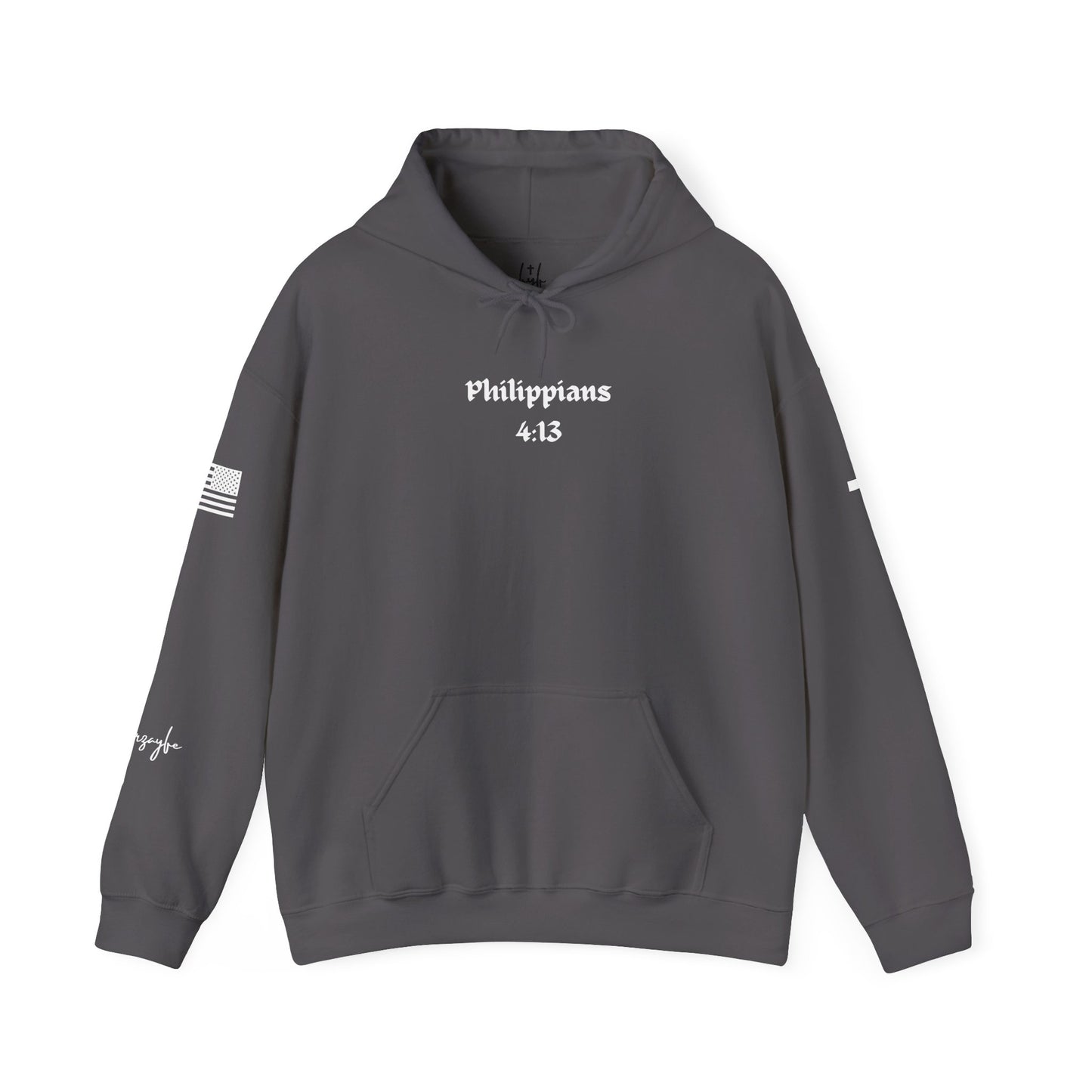 Philippians 4:13, Unisex Heavy Blend Sweatshirt