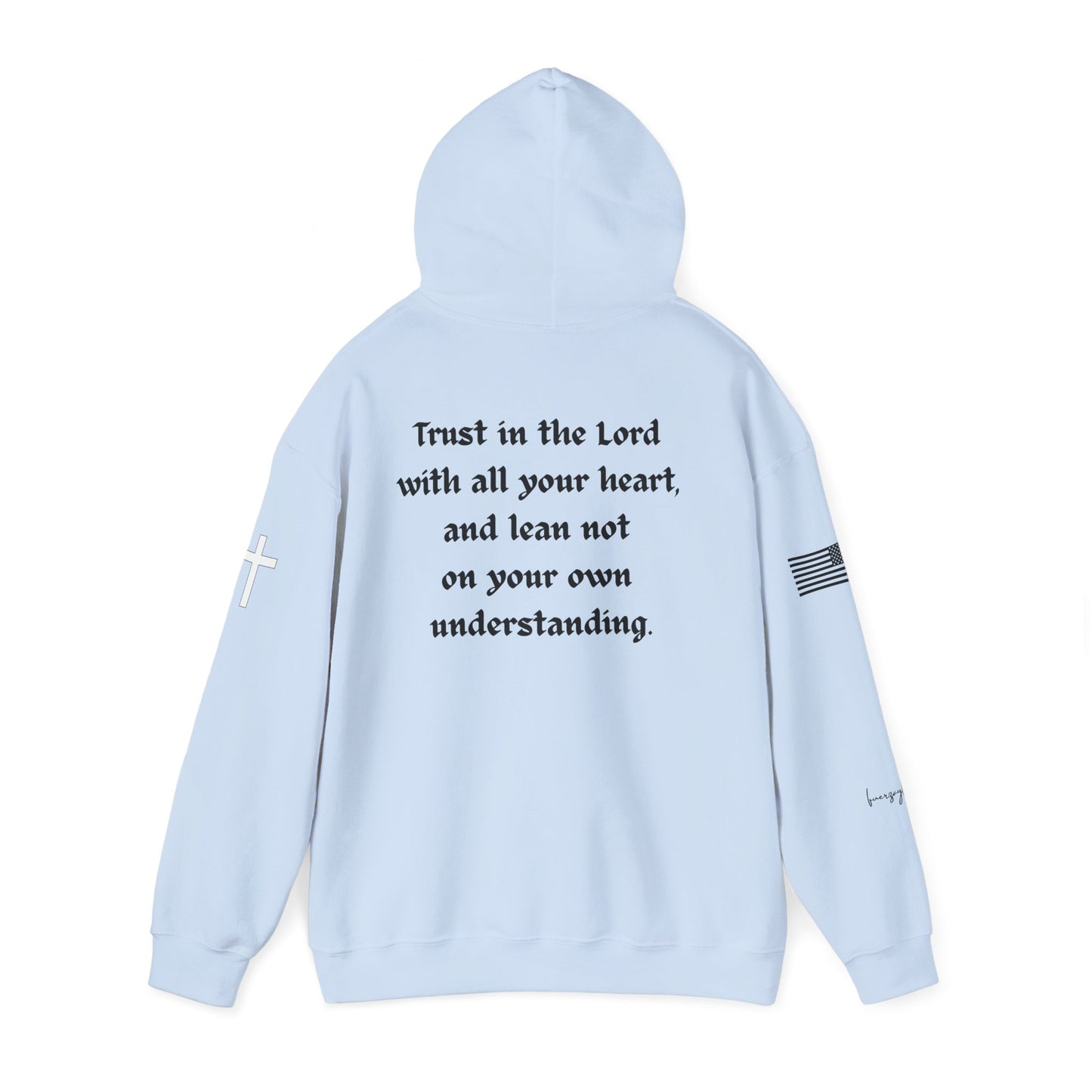 Proverbs 3:5-6, Unisex Heavy Blend Sweatshirt