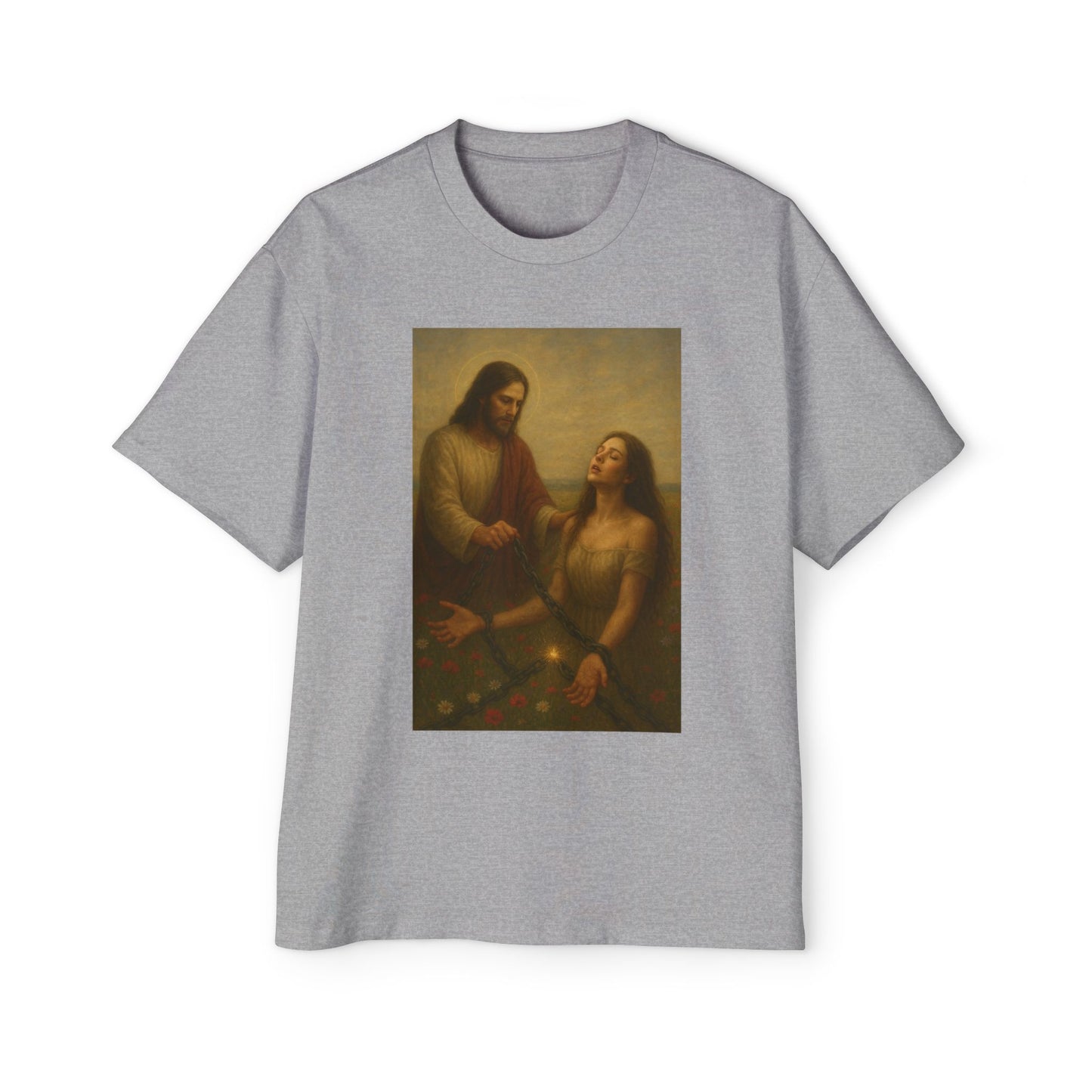 Jesus Breaks Chains from a Woman