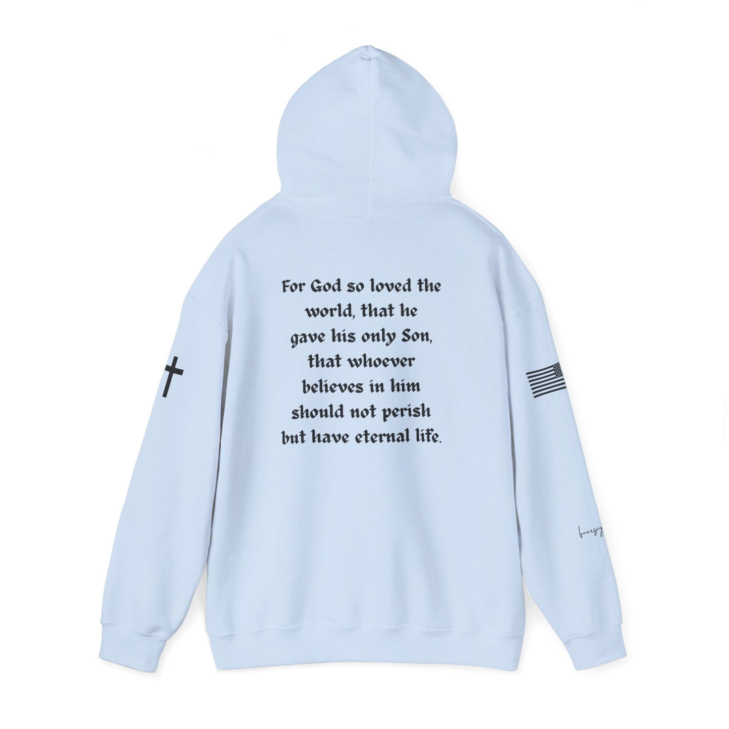 John 3:16, Unisex Heavy Blend Sweatshirt