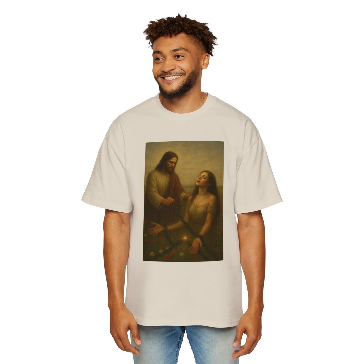 Jesus Breaks Chains from a Woman