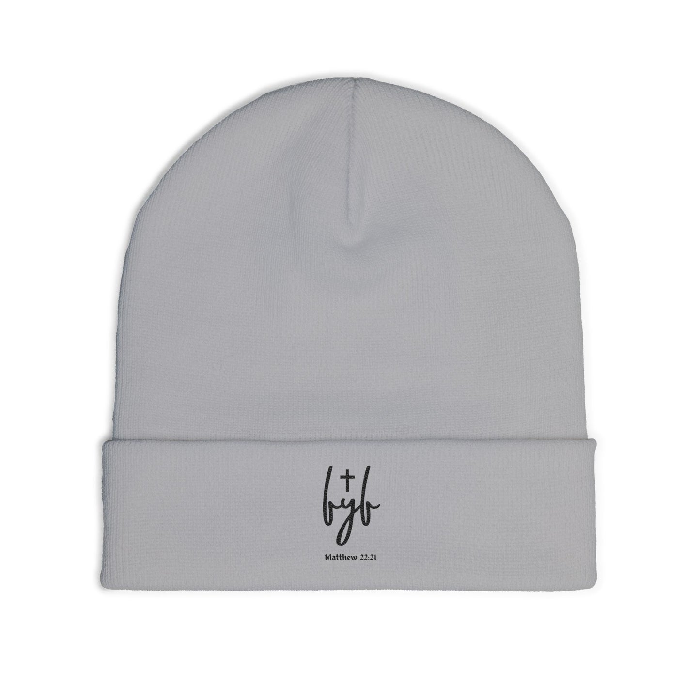 fuerzayfe logo Embroidered Knit Beanie