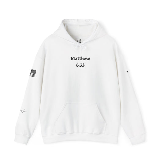 Matthew 6:33, Black Cross