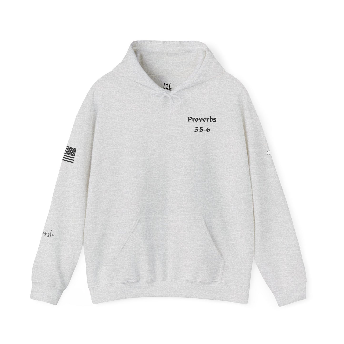 Proverbs 3:5-6, Unisex Heavy Blend Sweatshirt