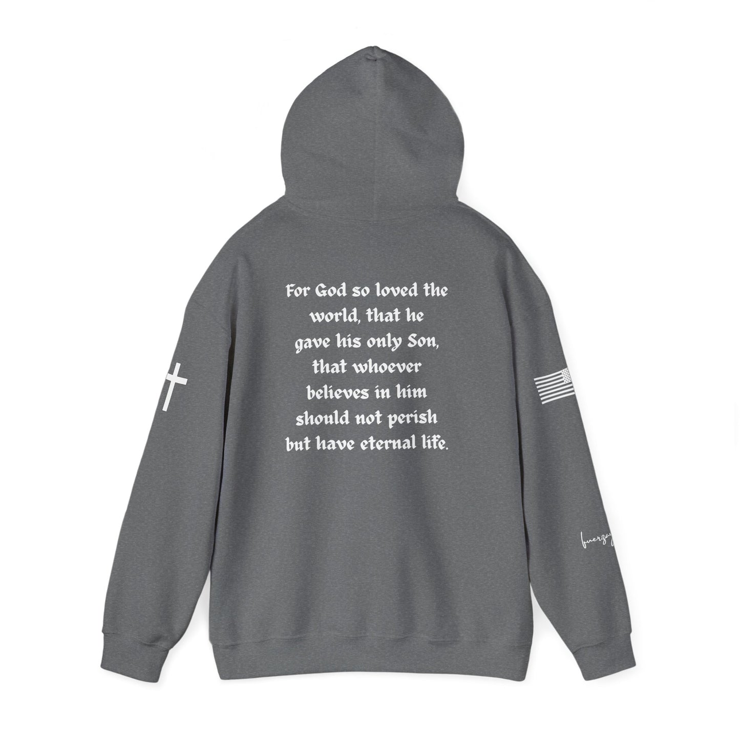 John 3:16, Unisex Heavy Blend Sweatshirt