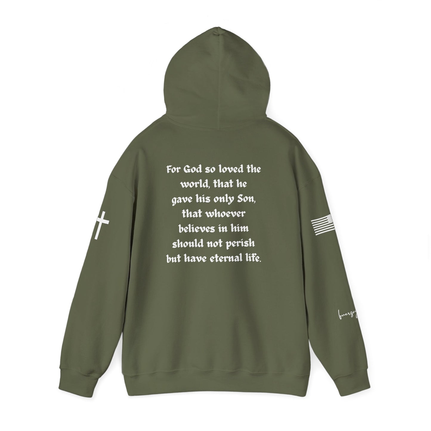 John 3:16, Unisex Heavy Blend Sweatshirt