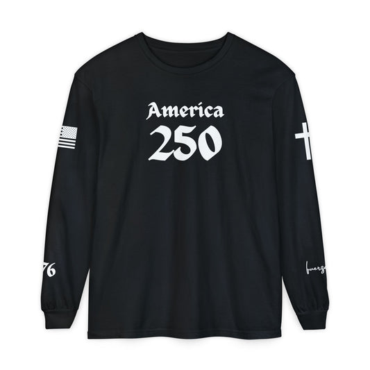 Long Sleeve U.S.A 250 Faith and Freedom
