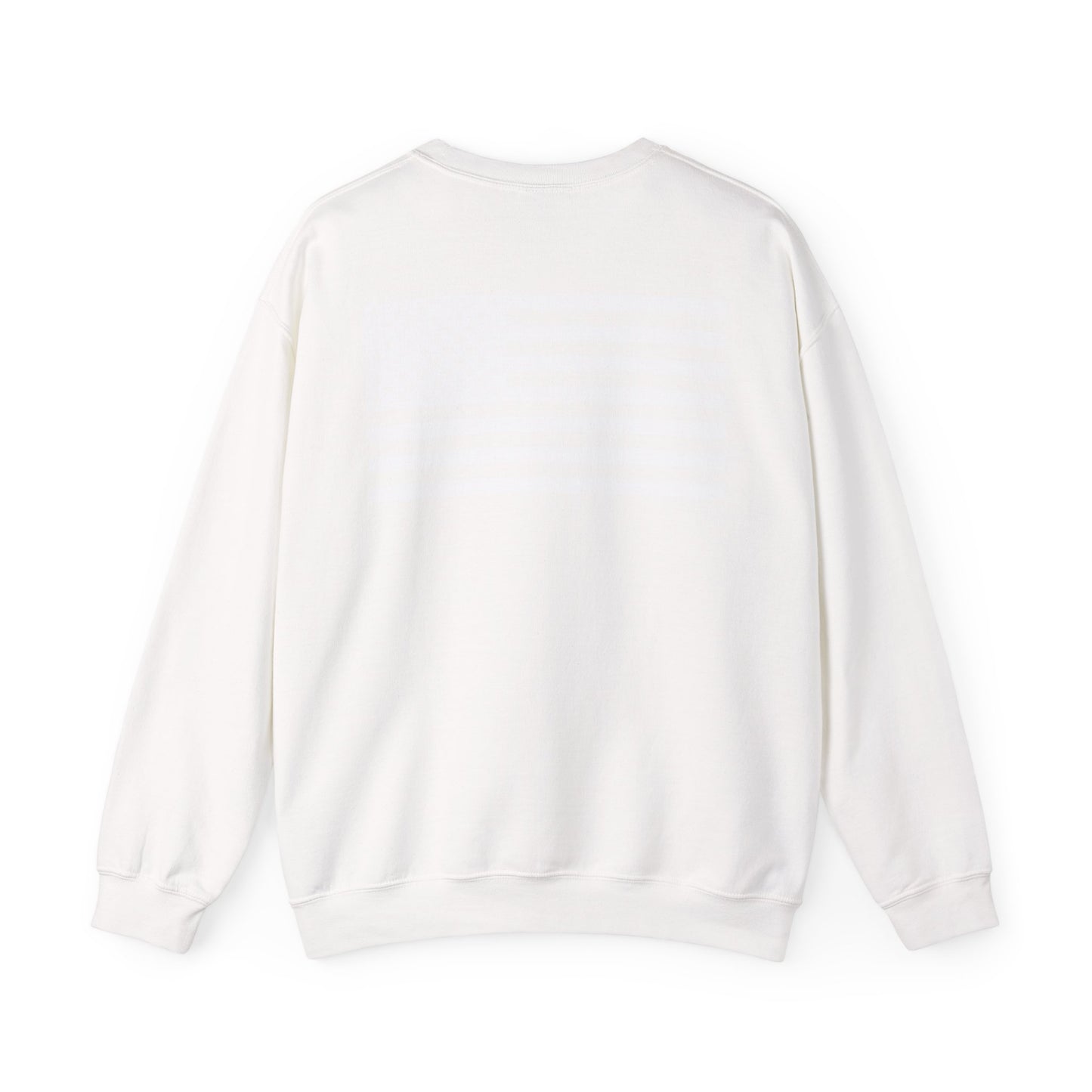White Large Cross, Faith and Freedom, Crewneck Sweatshirt