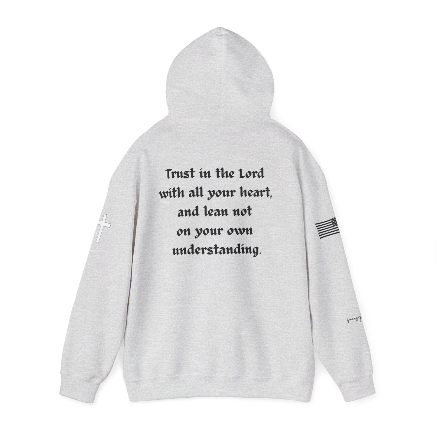 Proverbs 3:5-6, Unisex Heavy Blend Sweatshirt