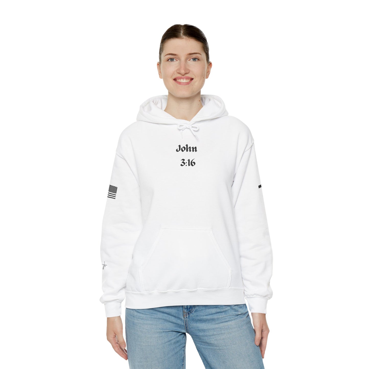 John 3:16, Unisex Heavy Blend Sweatshirt
