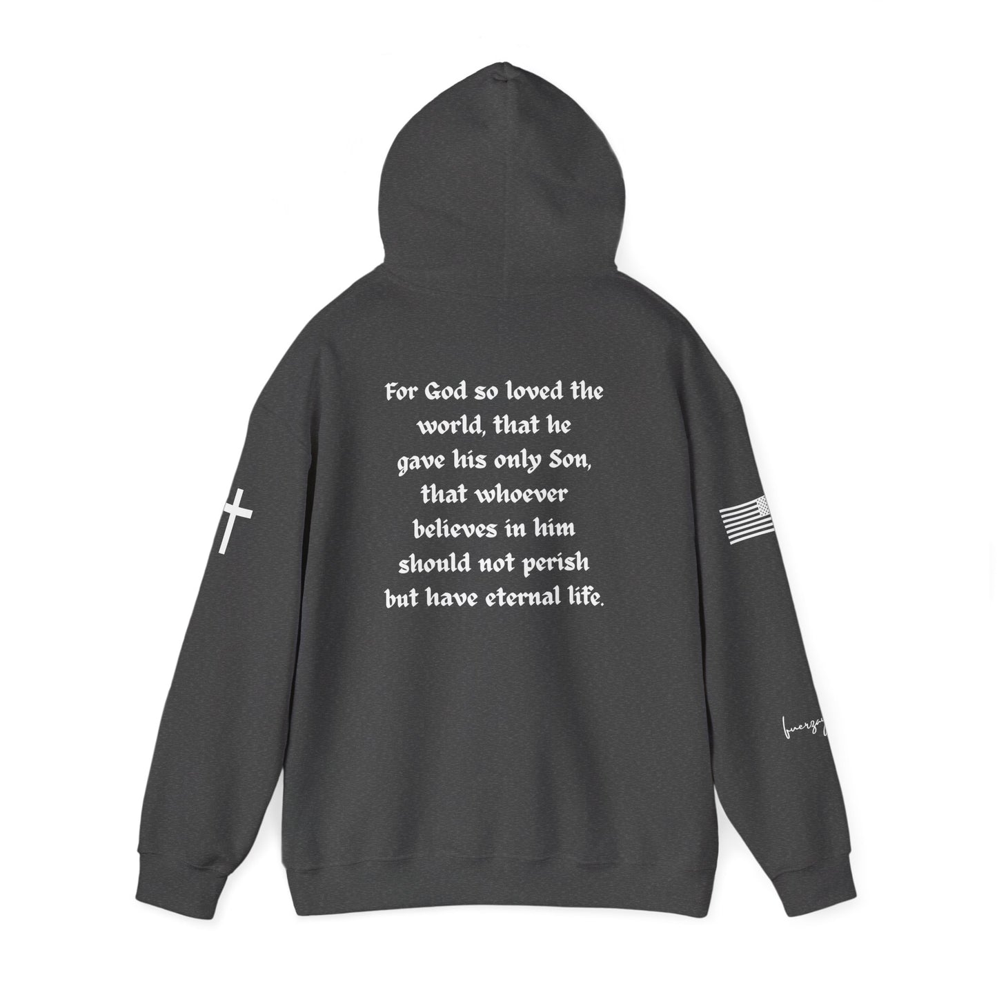 John 3:16, Unisex Heavy Blend Sweatshirt