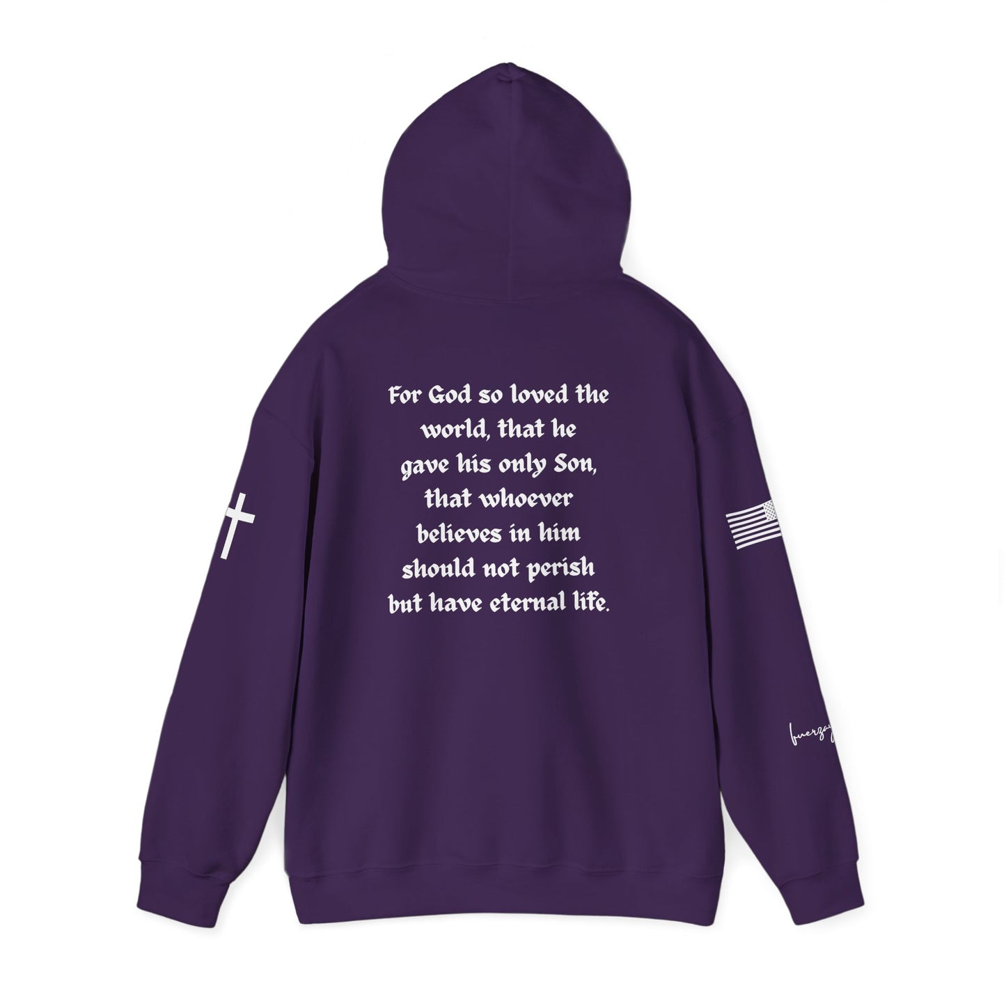 John 3:16, Unisex Heavy Blend Sweatshirt