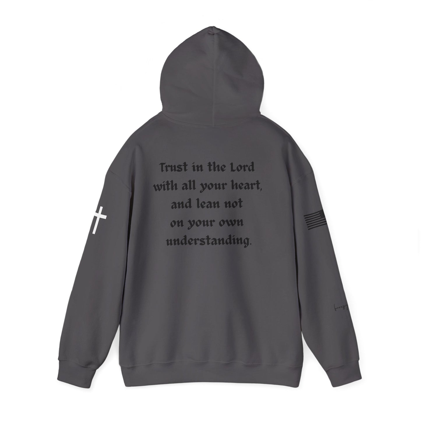 Proverbs 3:5-6, Unisex Heavy Blend Sweatshirt