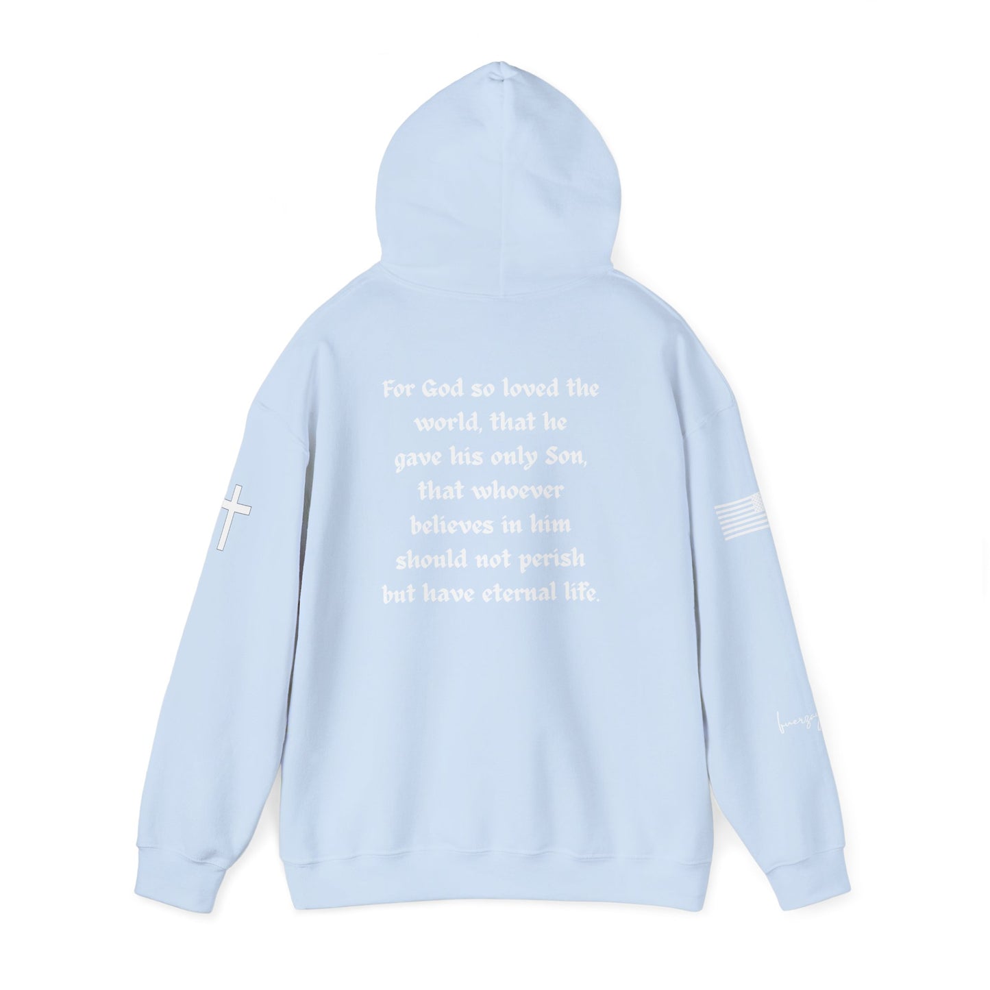 John 3:16, Unisex Heavy Blend Sweatshirt