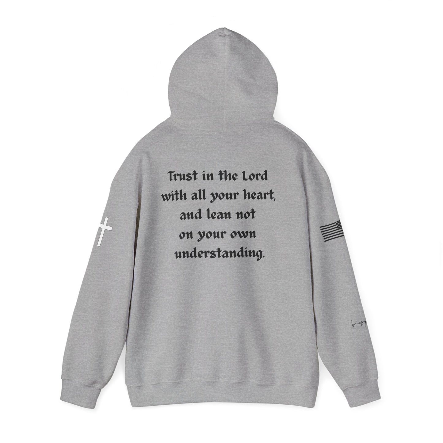 Proverbs 3:5-6, Unisex Heavy Blend Sweatshirt