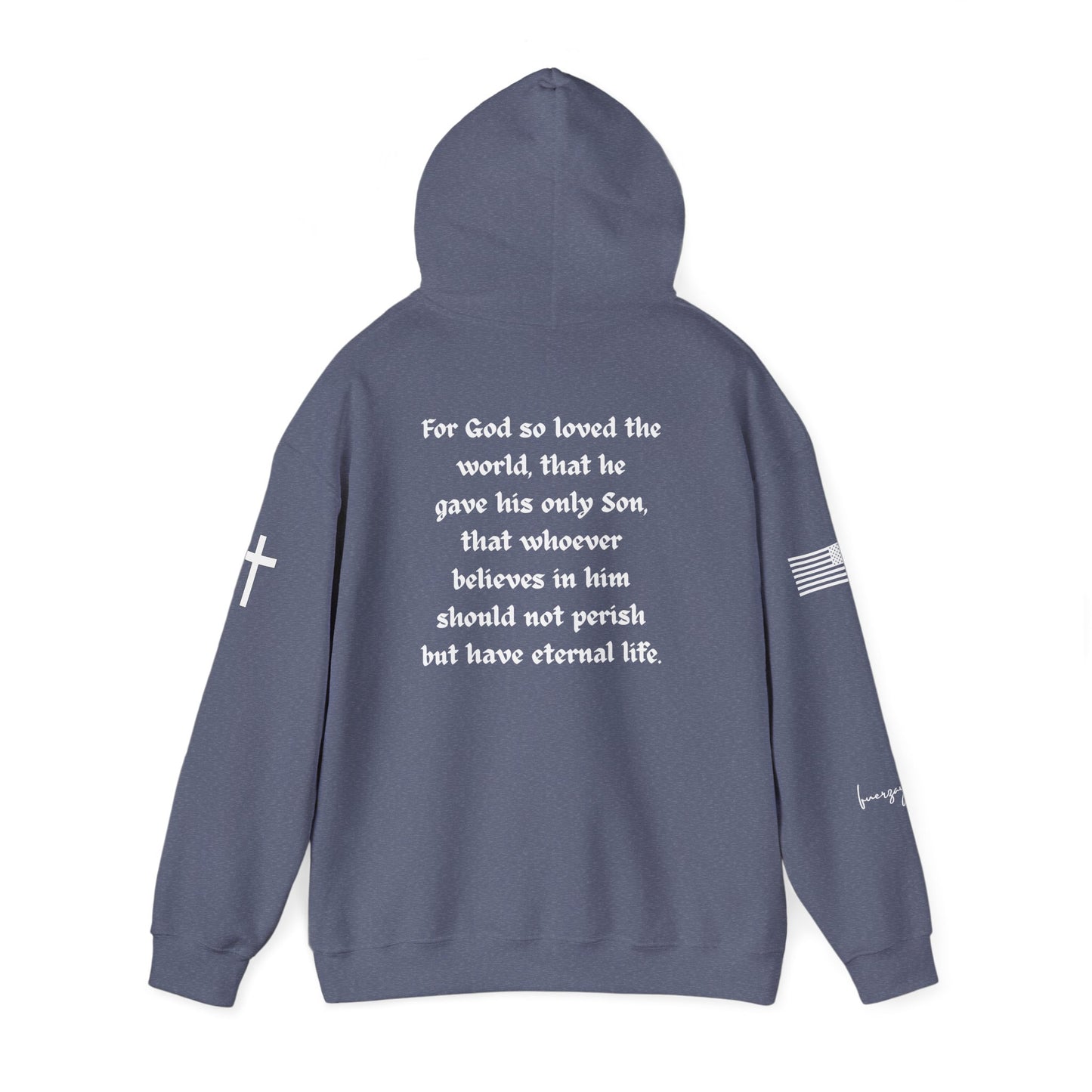 John 3:16, Unisex Heavy Blend Sweatshirt