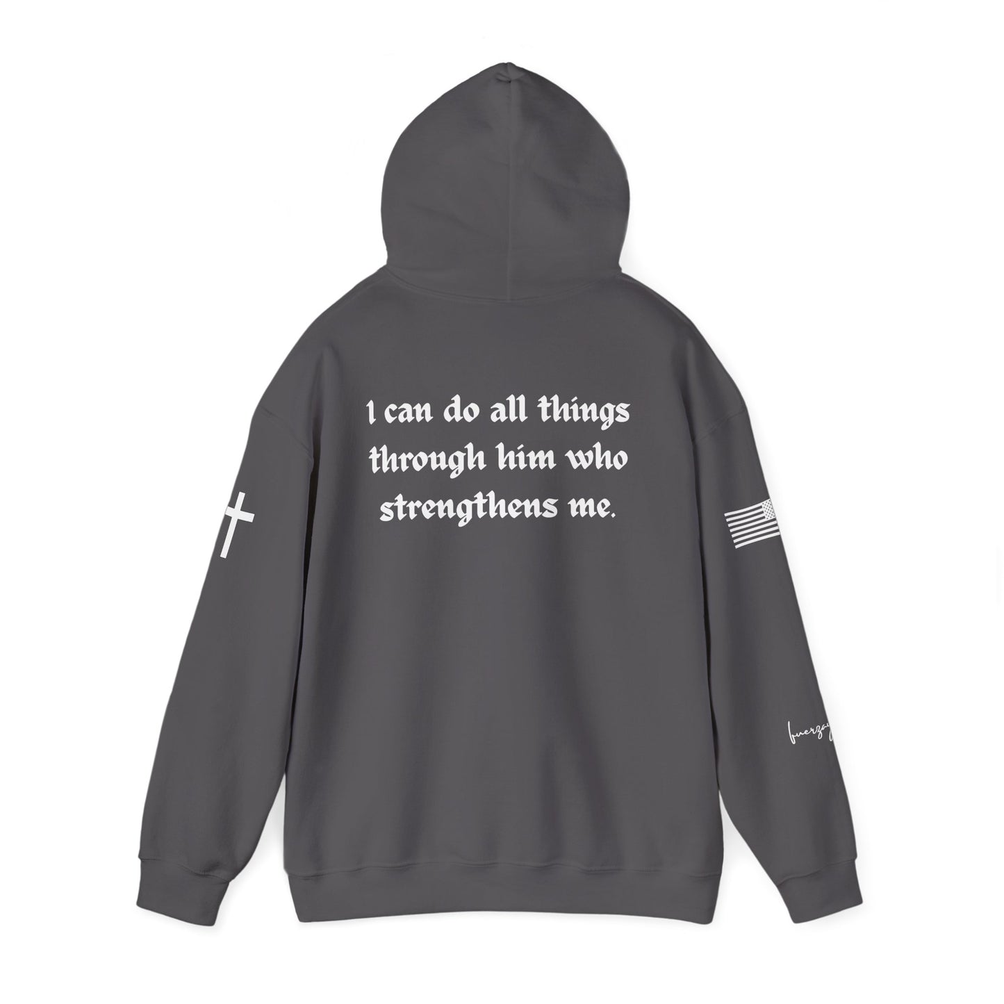 Philippians 4:13, Unisex Heavy Blend Sweatshirt