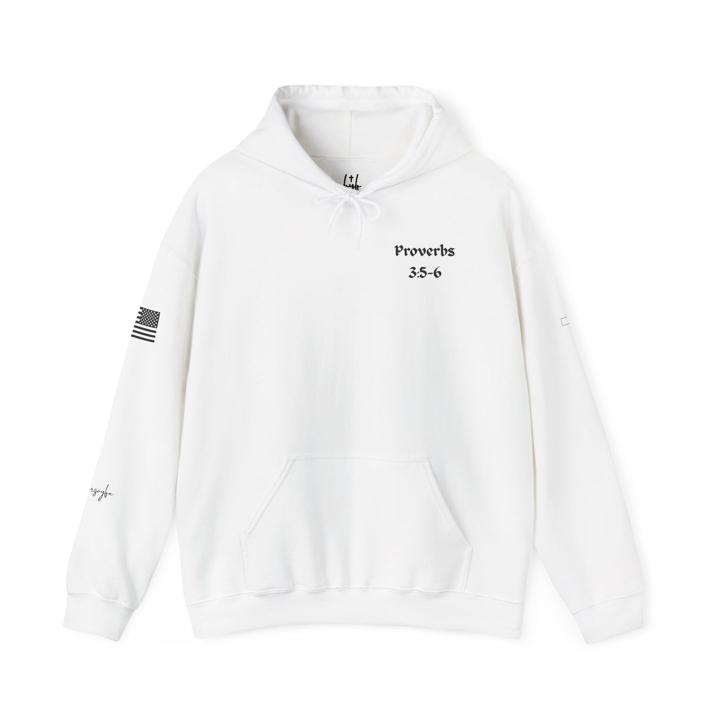 Proverbs 3:5-6, Unisex Heavy Blend Sweatshirt