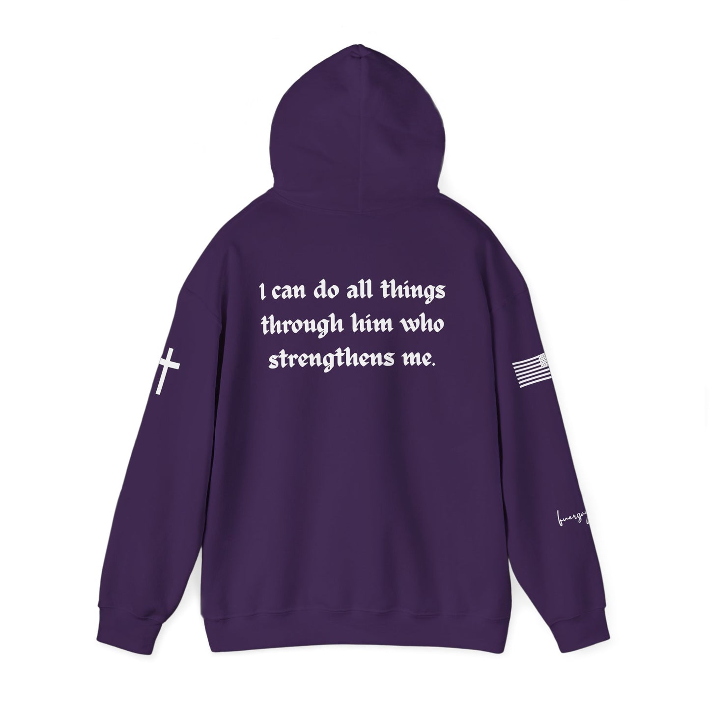Philippians 4:13, Unisex Heavy Blend Sweatshirt
