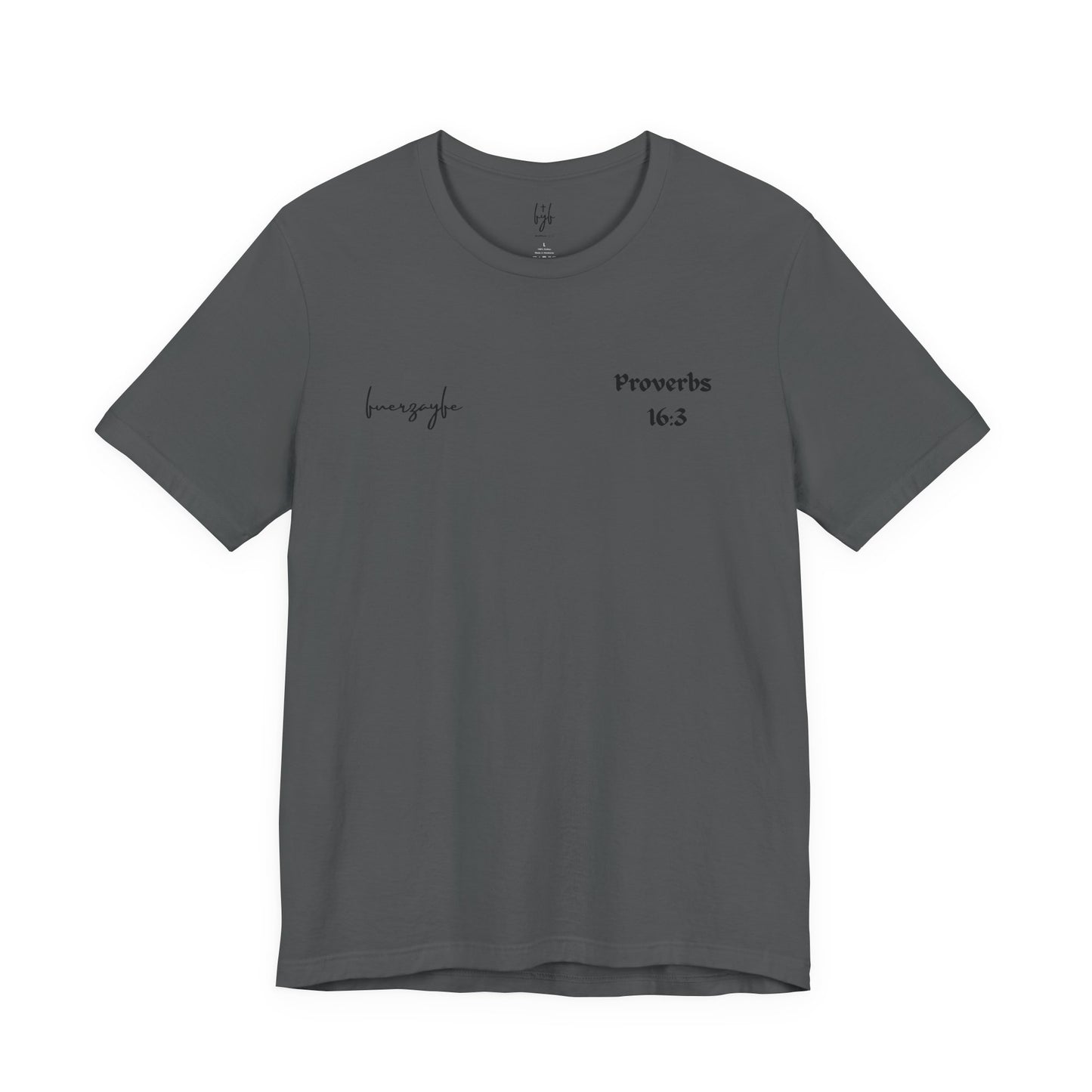 Proverbs 16:3, T-Shirt